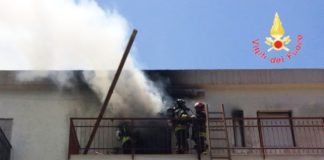 incendio abitazione Nocera Terinese