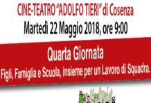invito Teatro Tieri _ Cosenza _ 22 maggio 2018