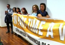 Operatore Centri per l'Impiego protestano alla Cittadella Regionale