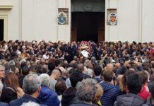 funerali Massimo Marrelli