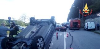 incidente stradale Chiaravalle Centrale