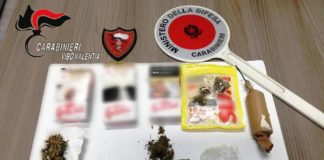 Carabinieri Vibo marijuana e hashish, deferiti due fratelli