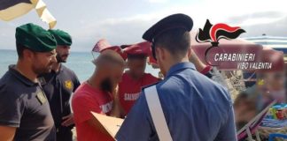carabinieri Vibo abusivismo nelle spiagge-