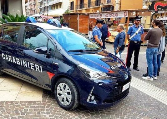 Auto Ibrida Carabinieri Cosenza