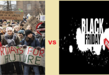 FridaysforFuture VS BlackFriday