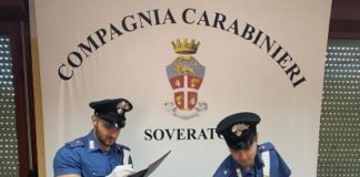 Arresto Carabinieri Catanzaro Soverato