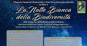 Notte bianca biodiversità 2020 Locandina