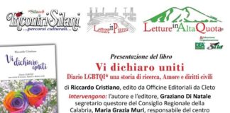 Presentazione libro "Vi dichiaro Uniti" Riccardo Cristiano Incontri Silani a Camigliatello (CS)