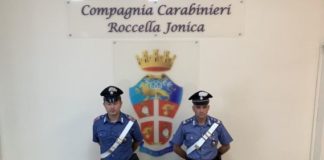 Canapa, Carabinieri Reggio Calabria