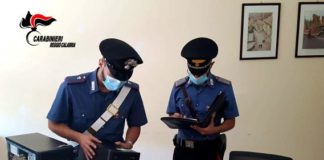 Bianco Scoperto centro scommesse clandestino, Carabinieri Reggio Calabria