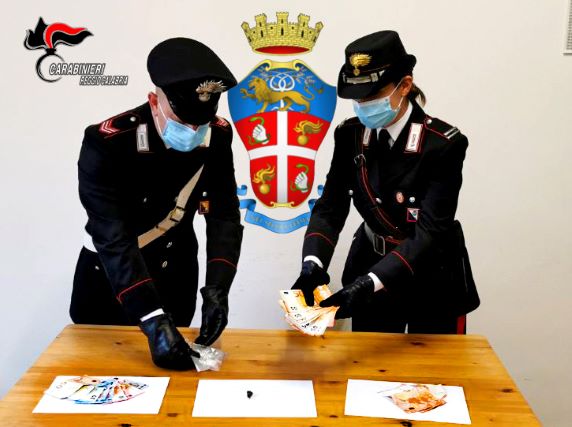 Taurianova, arresto per droga Carabinieri Reggio Calabria