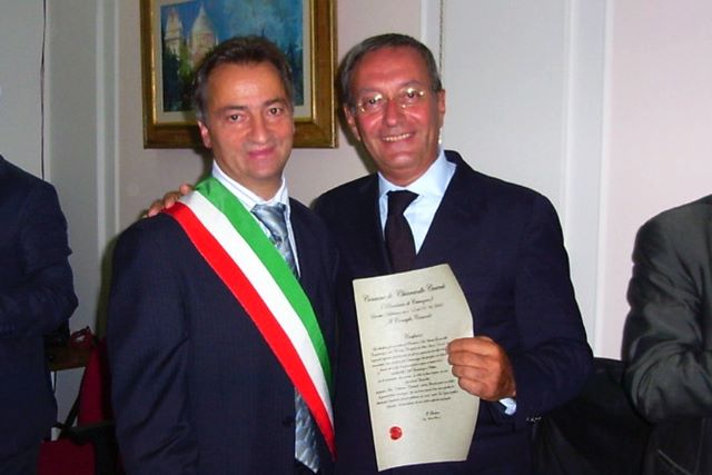 Antonio Catricalà e ex sindaco Nino Bruno