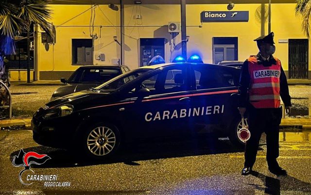 Controlli anti-covid, Carabinieri Reggio Calabria
