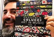 Pasquale Colucci Art in Music Vol 2, libro, copertina libro