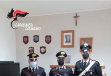 Falerna, Carabinieri Catanzaro