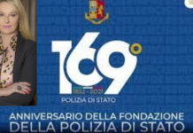 anniversario Polizia, Sottosegretario alla Difesa Senatrice Stefania Pucciarelli