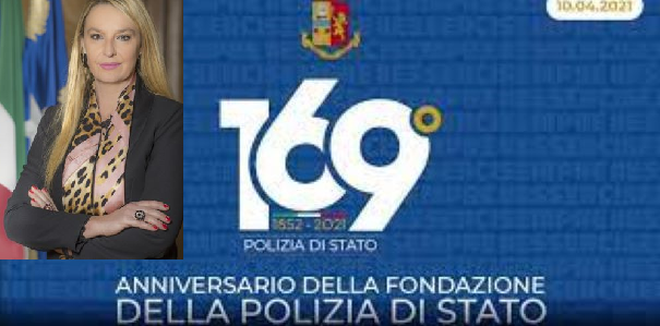 anniversario Polizia, Sottosegretario alla Difesa Senatrice Stefania Pucciarelli