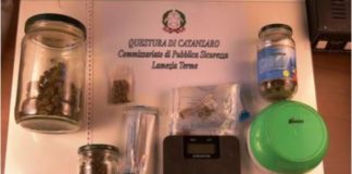 Lamezia Terme, arresto per droga Questura Catanzaro