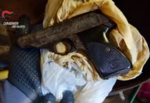 Arma clandestina, arresto Carabinieri Vibo Valentia