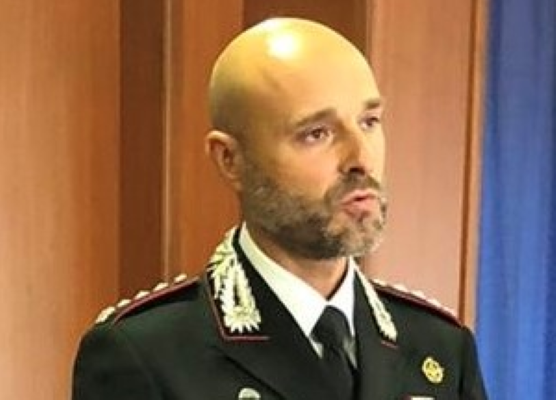 Col. Piero Sutera, Comandante Provinciale dei Carabinieri di Cosenza
