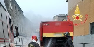 incendio Catanzaro, autobus