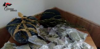 Sequestro marijuana Carabinieri Reggio Calabria
