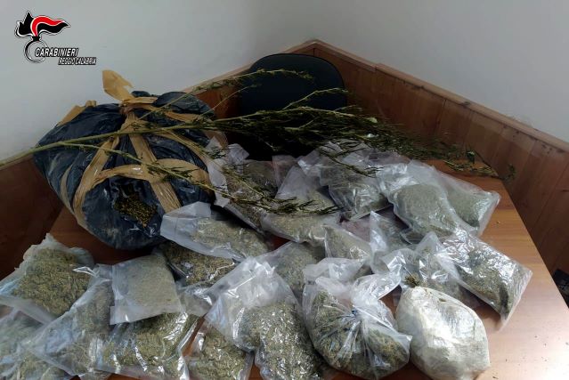 Sequestro marijuana Carabinieri Reggio Calabria