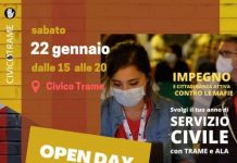 open day civico trame servizio civile 2022
