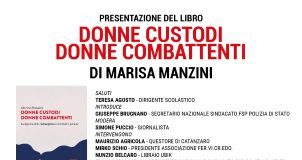 LOCANDINA ''DONNE CUSTODI DONNE COMBATTENTI di MARISA MANZINI