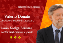 Valerio Donato candidato sindaco Catanzaro comunali 2022