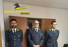 Nuovo Comandante Tenente Ivan Tarantino Compagnia Paola, Guardia di Finanza Cosenza