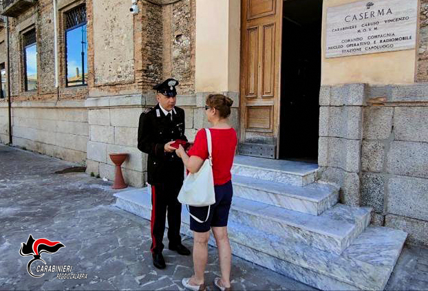 Gioia Tauro portafoglio ritrovato, Carabinieri Reggio Calabria