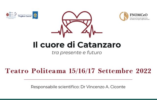 Il cuore di Catanzaro, Convegno Nazionale Dr Vincenzo A. Ciconte