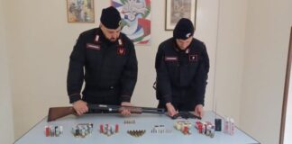 Carabinieri - armi - Girifalco