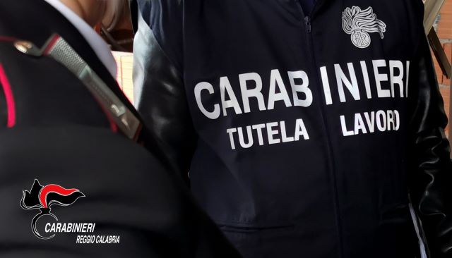 Carabinieri Tutela Lavoro Reggio Calabria