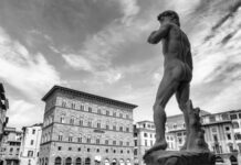 David Donatello, Firenze, scultura, statua, Italia