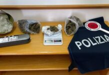 Polizia di Stato Reggio Calabria, controlli territorio Polistena sequestro stupefacenti