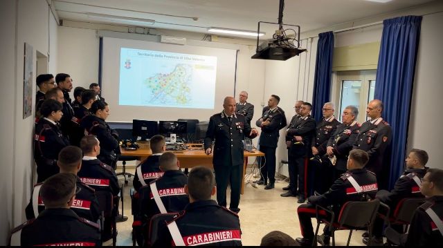 A Vibo arrivo 20 nuovi carabinieri