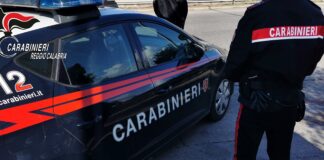 Carabinieri Reggio calabria- furto di un auto