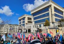 Manifestazione a Cosenza contro l'autonomia differenziata