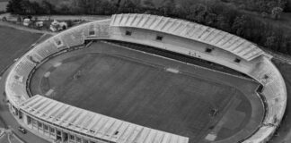 Lo Stade Olympique de la Pontaise di Losanna, all'epoca dell'incontro dei Mondiali delo 1954
