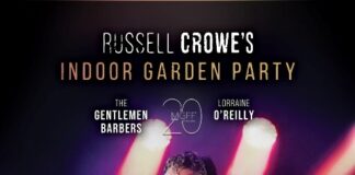 Russell Crowe, concerto anteprima nazionale, locandina evento