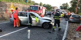 incidente stradale Luzzi