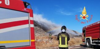 Vigili del fuoco, Incendi a Tarsia e Cassano Ionio
