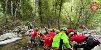 Uomo caduto nel torrente a Bivongi, soccorso Alpino