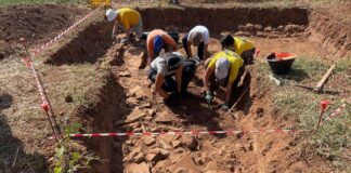 scavo archeologico di San Gada a Laino Borgo