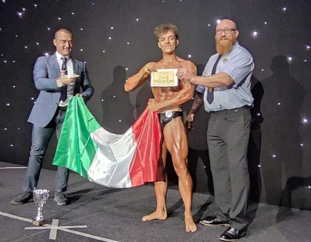 Andrea Notaro campione del mondo bodybuilding