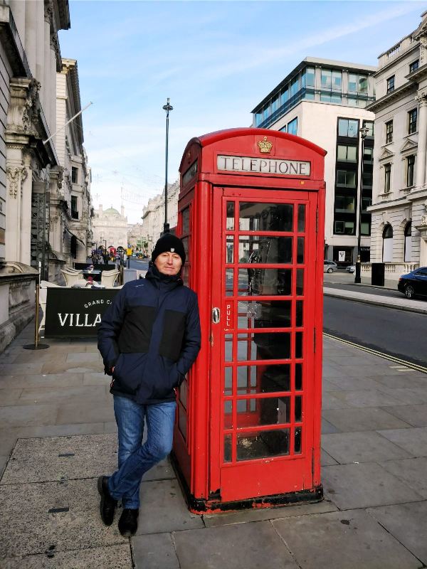 Cabina telefonica londinese