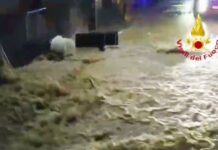 alluvione, toscana, MO.CRAM dei Vigili del Fuoco Calabresi