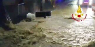 alluvione, toscana, MO.CRAM dei Vigili del Fuoco Calabresi
